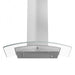 ZLINE 30" Stainless Steel Wall Range Hood with Crown Molding, KZCRN-30 - Farmhouse Kitchen and Bath